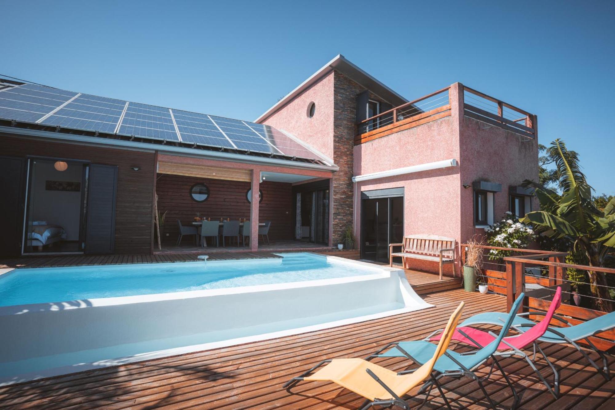 Villa Sunset St Leu, Avec Sa Vue Plongeante Sur La Mer Сен-Лу Екстериор снимка